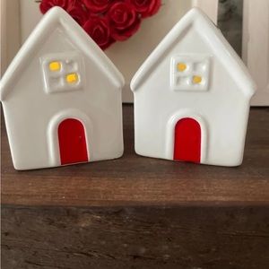Valentines ceramic houses